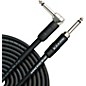 Analysis Plus Black Oval Instrument Cable 1/4" Straight to Angle 15 ft. thumbnail