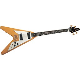 Epiphone Limited Edition Korina Flying V Bass Guitar Natural Korina