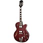 Open Box Epiphone Emperor Swingster Hollowbody Electric Guitar Level 2 Wine Red 190839685469