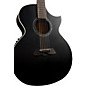 Open Box Laguna LG300CE Solid-Top Acoustic-Electric Guitar Level 1 Satin Black