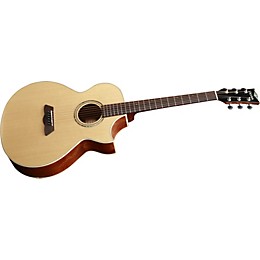 Open Box Laguna LG300CE Solid-Top Acoustic-Electric Guitar Level 2 Natural 889406600683