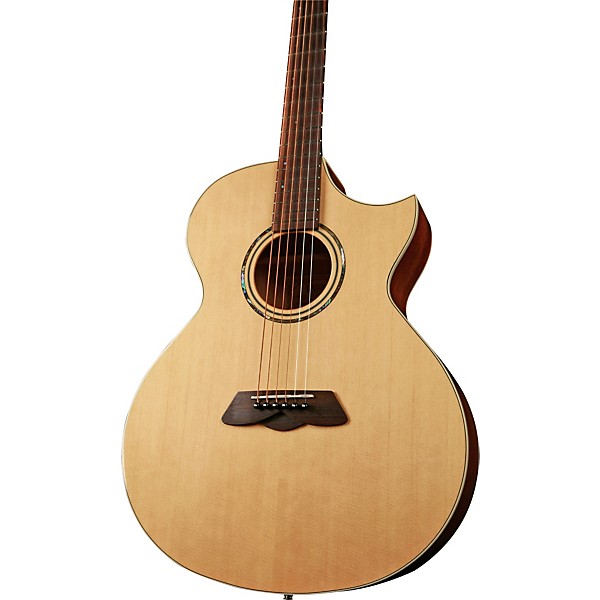 Open Box Laguna LG300CE Solid-Top Acoustic-Electric Guitar Level 2 Natural 889406600683