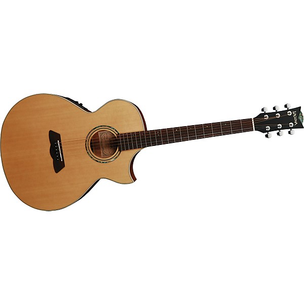 Open Box Laguna LG300CE Solid-Top Acoustic-Electric Guitar Level 2 Natural 889406600683