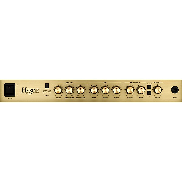 Open Box Marshall Haze MHZ15 15W Tube Guitar Amp Head Level 1 Black