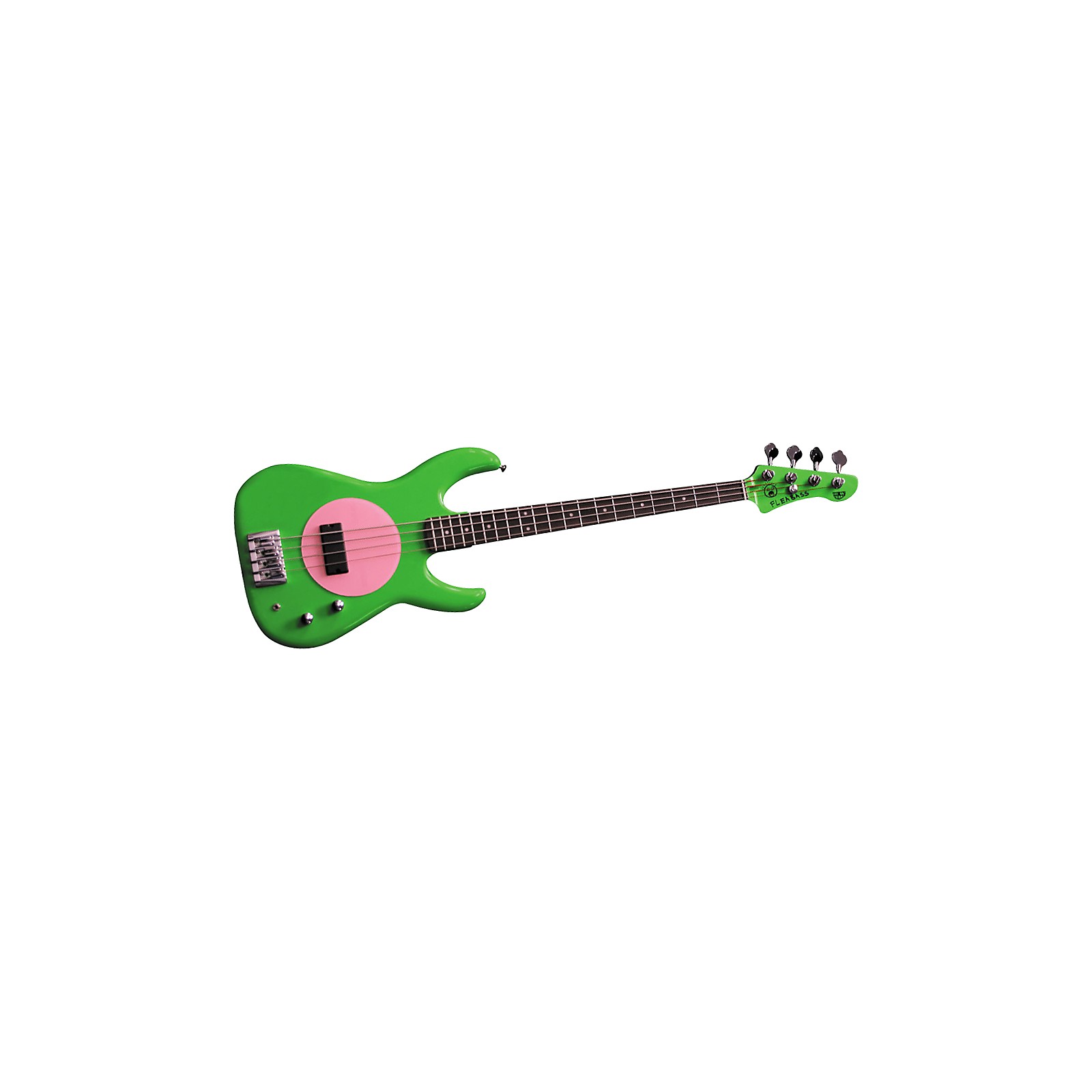 Flea Bass Green and Pink Punk | Guitar Center