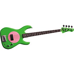 Flea Bass Model 32 Bass Green and Pink Punk