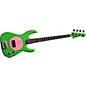 Flea Bass Model 32 Bass Green and Pink Punk thumbnail