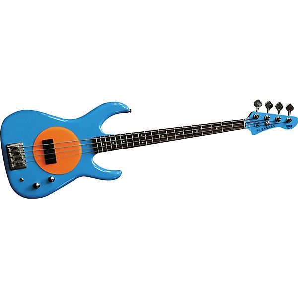 Flea Bass Model 32 Bass Blue and Orange Water