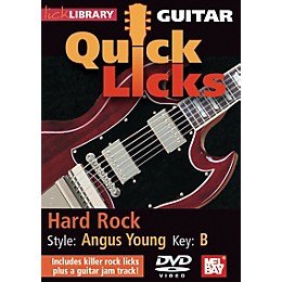 Mel Bay Guitar Quick Licks - Angus Young Style, Hard Rock (DVD)