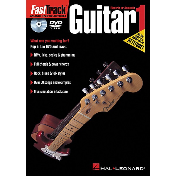 Hal Leonard FastTrack Guitar 1 (DVD)