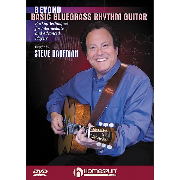 Homespun Beyond Basic Bluegrass Rhythm Guitar (DVD)