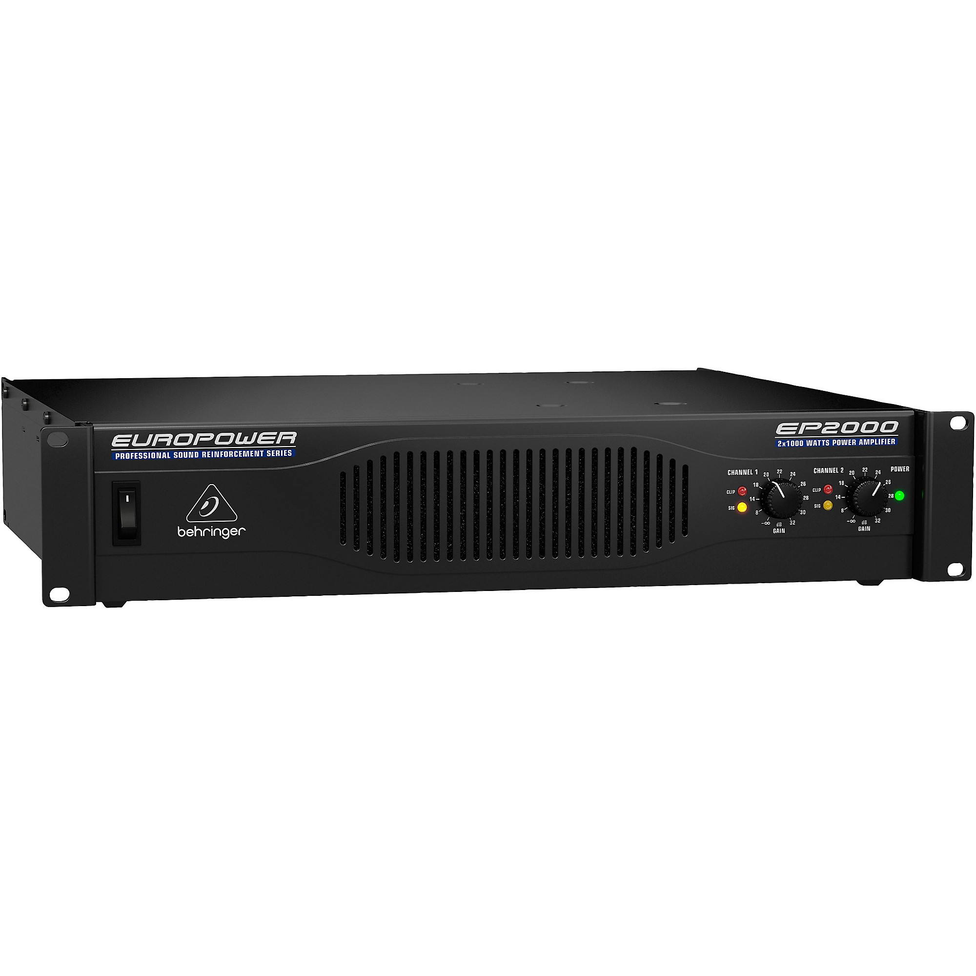 BEHRINGER ベリンガー パワーアンプ EUROPOWER EP2500 Behringer EUROPOWER EP2000 Power Amplifier | Guitar Center