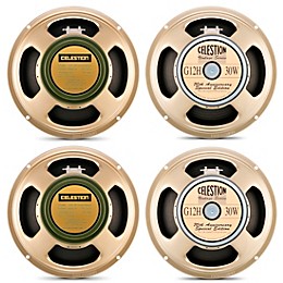 Celestion Blues/Rock 4x12 Speaker Set