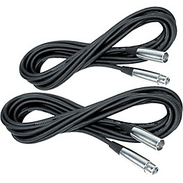 Musician's Gear Lo-Z Mic Cable 20' 2-Pack