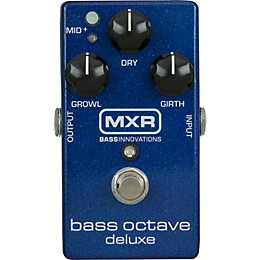 Open Box MXR M288 Bass Octave Deluxe Effects Pedal Level 2 Blue Sparkle 197881123253