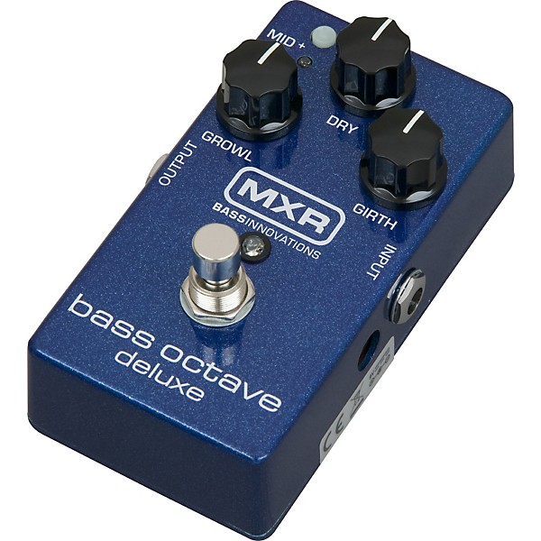 Open Box MXR M288 Bass Octave Deluxe Effects Pedal Level 2 Blue Sparkle 190839663023