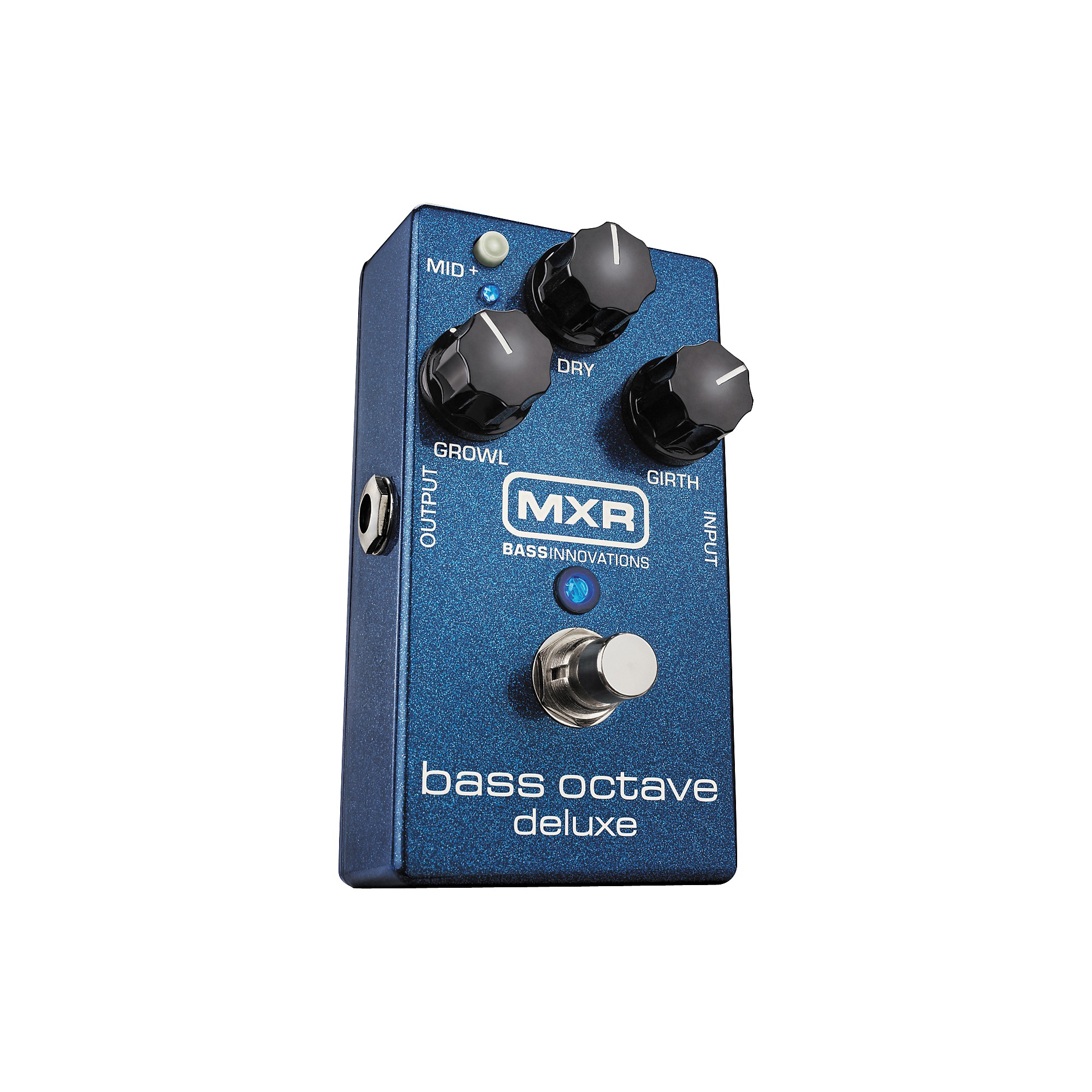 MXR M288 Bass Octave Deluxe Effects Pedal Blue Sparkle | Guitar Center