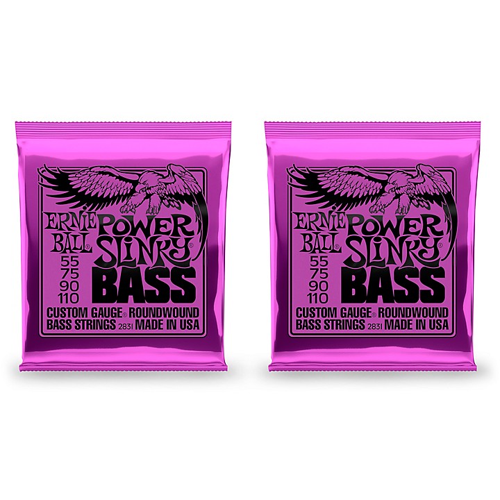 ernie ball bass strings guitar center