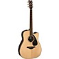 Yamaha FGX730SC Solid Top Acoustic-Electric Guitar Natural