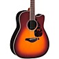 Open Box Yamaha FGX730SC Solid Top Acoustic-Electric Guitar Level 1 Brown Sunburst thumbnail