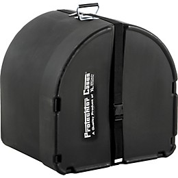 Open Box Protechtor Cases Protechtor Classic Bass Drum Case, Foam-lined Level 2 20 x 18, Black 190839134684