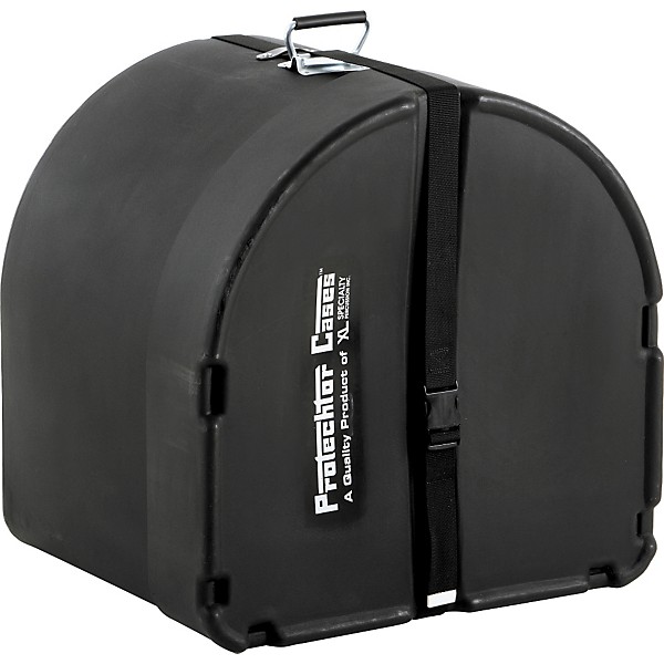 Protechtor Cases Protechtor Classic Bass Drum Case, Foam-lined 18 x 16 in. Black