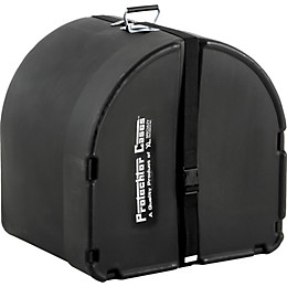 Protechtor Cases Protechtor Classic Bass Drum Case, Foam-lined 22 x 16 in. Black