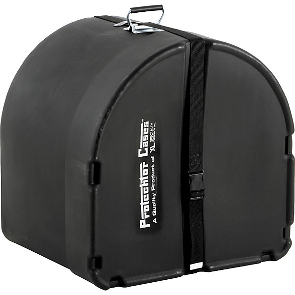 Protechtor Cases Protechtor Classic Bass Drum Case, Foam-lined 22 x 16 in. Black