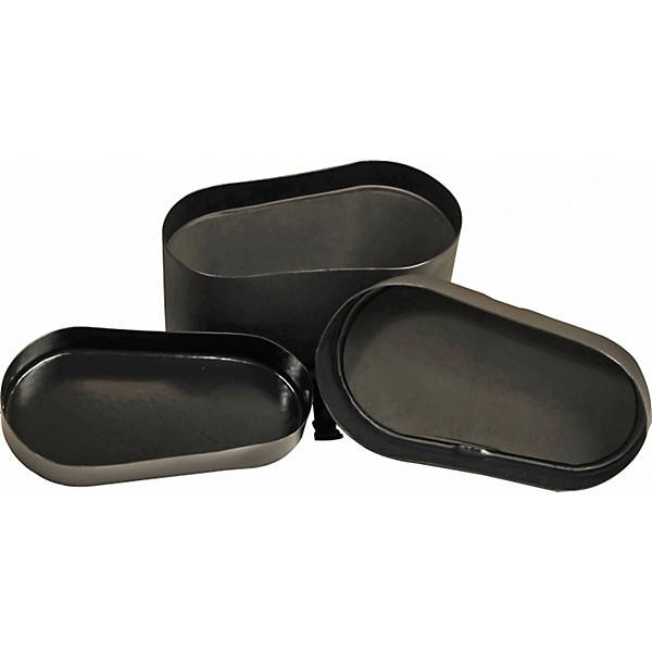Protechtor Cases Classic Series Deluxe Bongo Case, Foam-lined Black