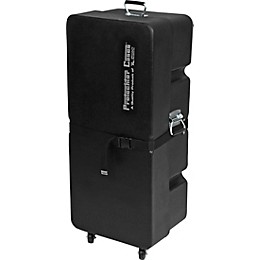 Open Box Protechtor Cases Protechtor Classic Upright Accessory Case with Wheels Level 1 Black