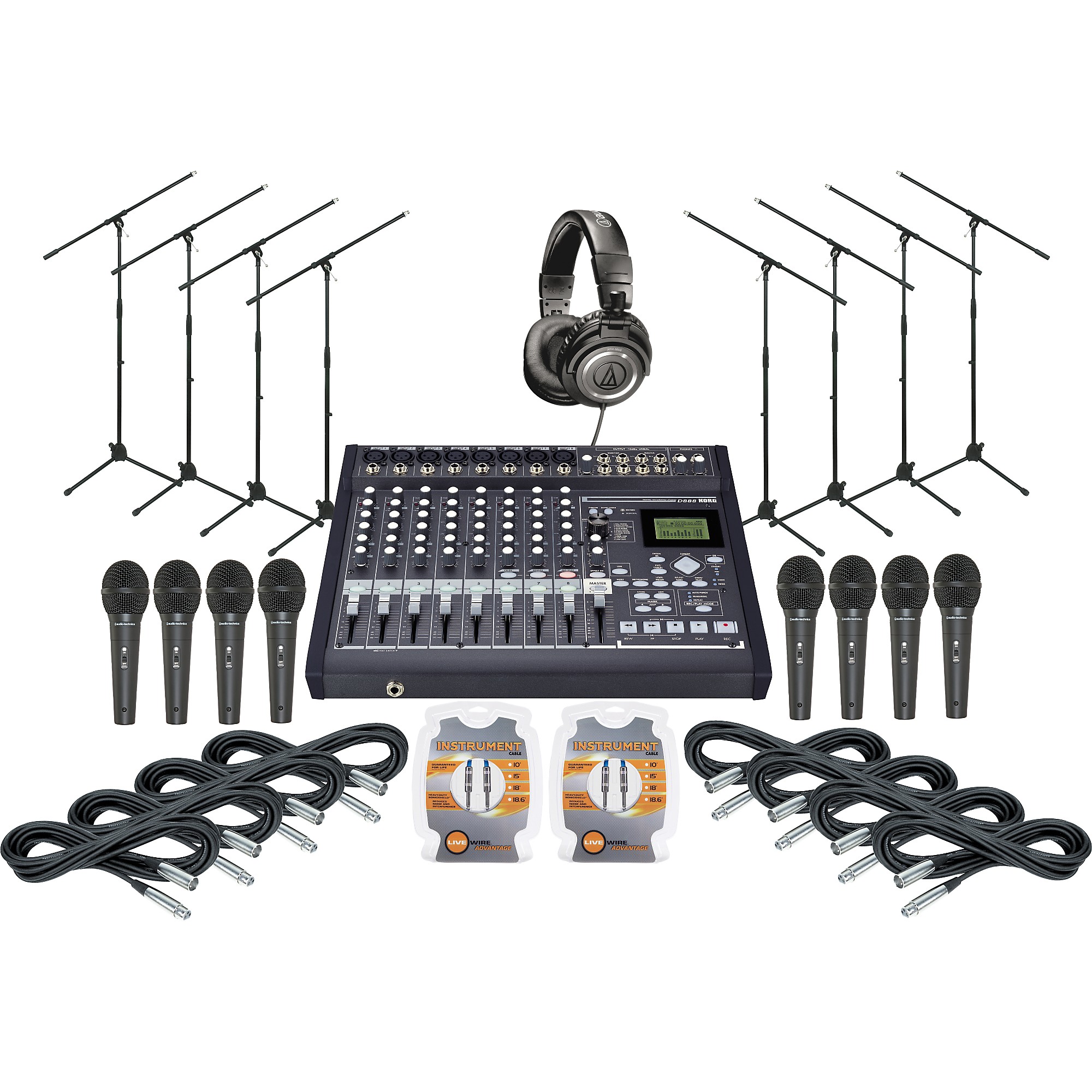 KORG D-888 Live Recording Package | Guitar Center
