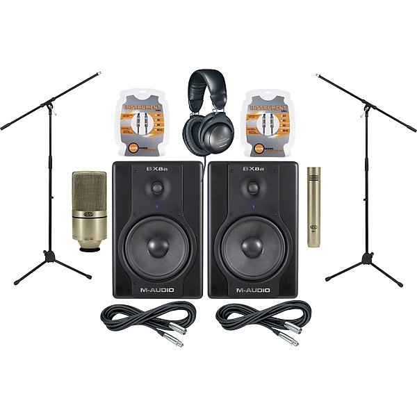 M-AUDIO BX8a Deluxeスタジオモニタースピーカー 2台セット M-AUDIO BX8a Deluxeスタジオモニタースピーカー 2台セット M-AUDIO