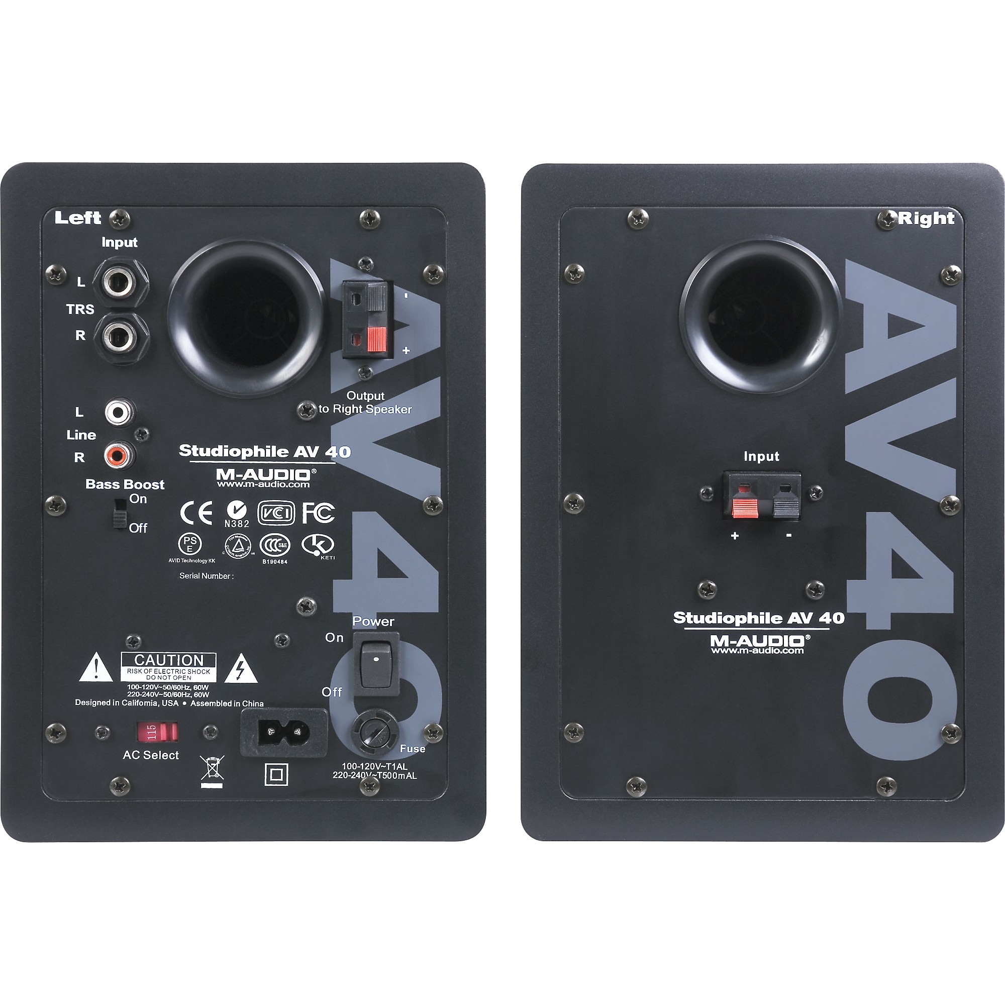 M-Audio AV40 Monitor and Mic Package | Guitar Center