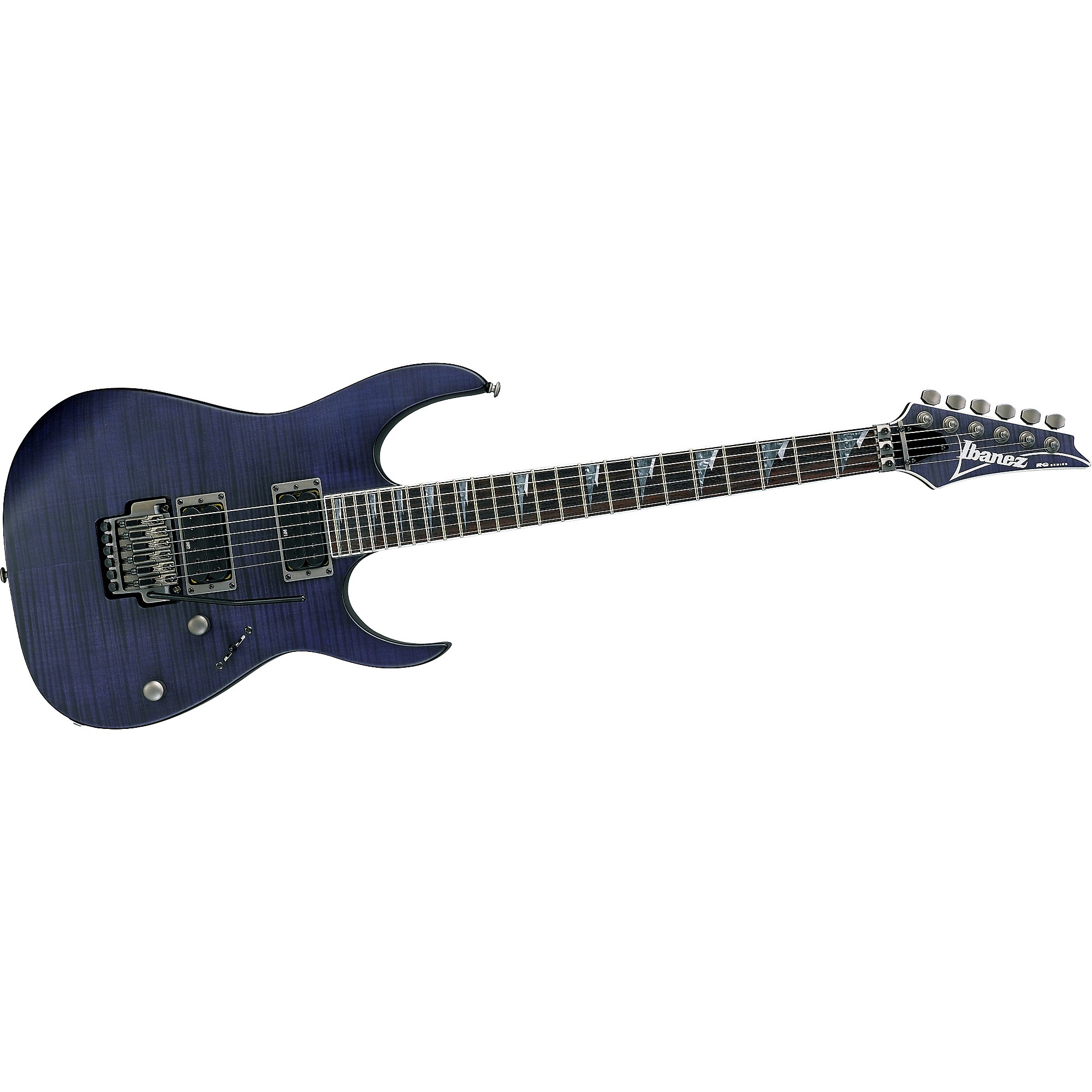 Open Box Ibanez RGT42DXFM Electric Guitar Flat Transparent
