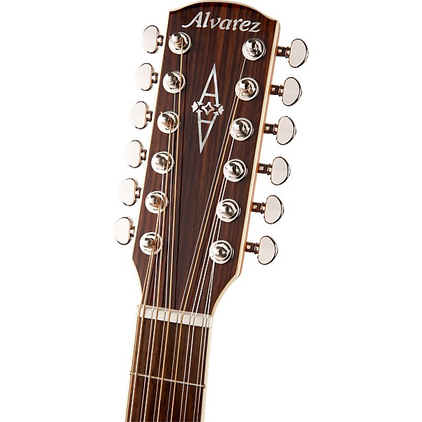 Alvarez AJ417-12 Artist Jumbo 12 String Acoustic Guitar Natural