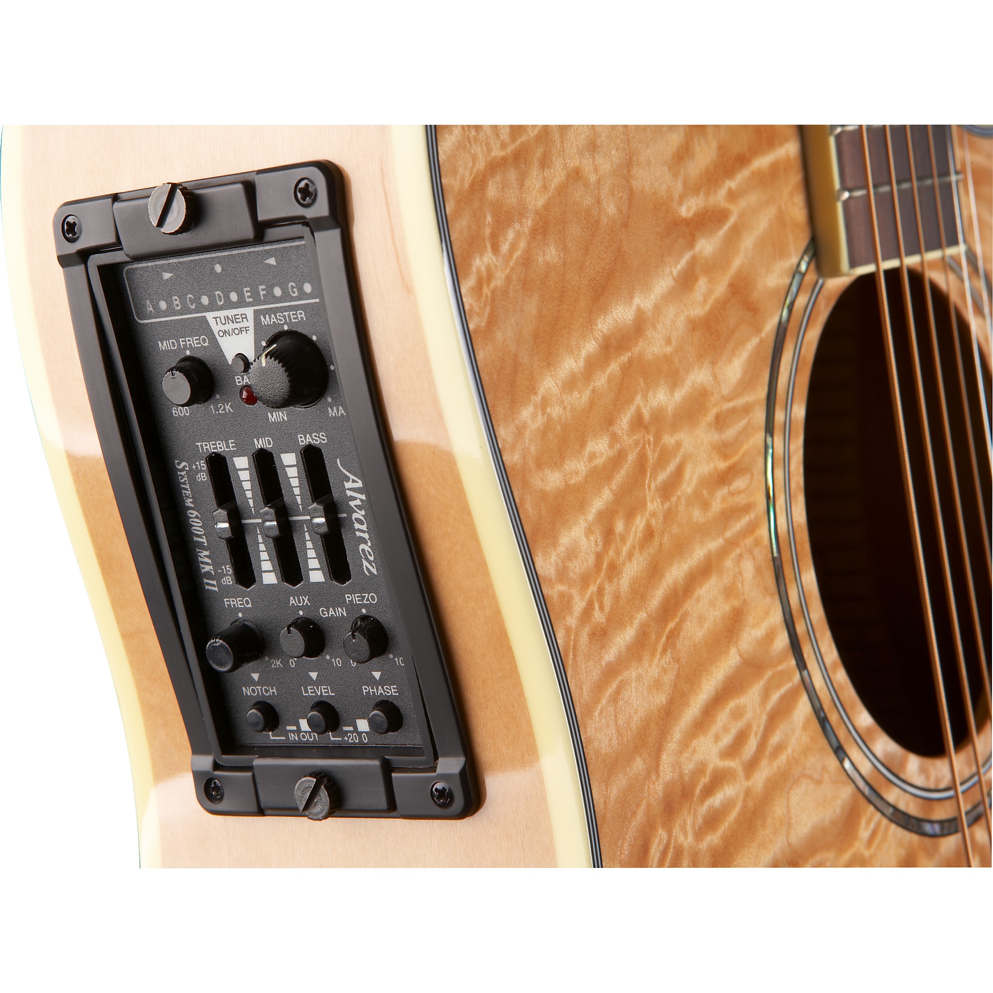 ACOUSTIC FUSION ギタースコア Alvarez FDT243C Fusion Dreadnought Acoustic-Electric Guitar