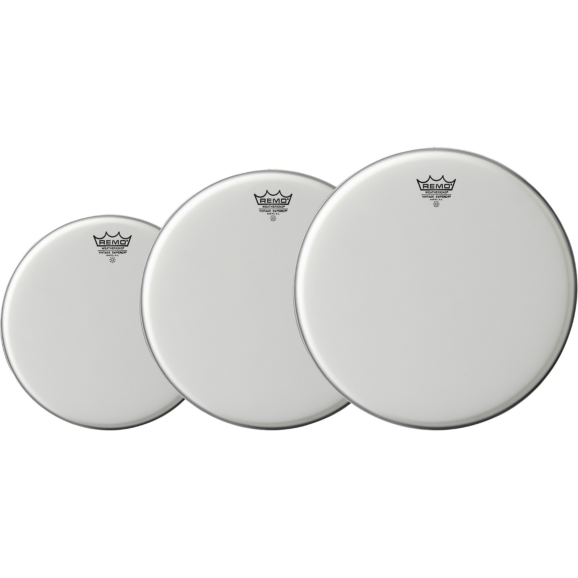 Vintage Emperor Drum Head 3-Pack, 13/16/18 | Guitar Center