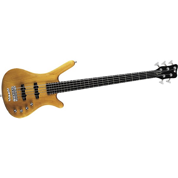 Warwick RockBass Corvette Basic Passive 5-String Electric Bass Honey Violin