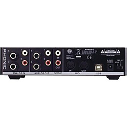 Phonic FIREFLY 302 USB Portable 5X6 USB Interface