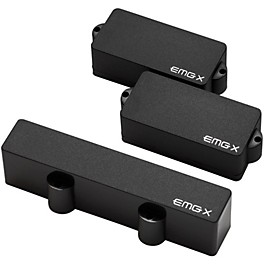 EMG PJ-X Active Bass Pickup Set Black