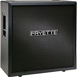 Open Box Fryette Deliverance D412-P50E 200W 4x12 Guitar Speaker Cabinet Level 1 Black Straight