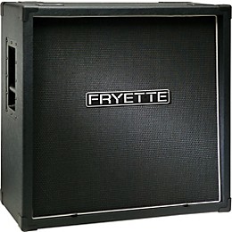 Fryette FatBottom FB412-P50E 200W 4x12 Guitar Speaker Cabinet Black Straight