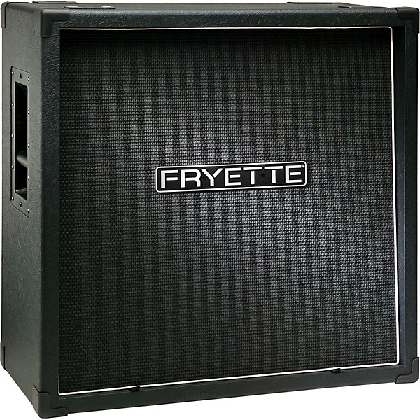 Fryette FatBottom FB412-P50E 200W 4x12 Guitar Speaker Cabinet Black Straight