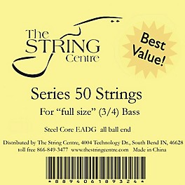 The String Centre Series 50 Double Bass String Set 1/4 Siz... The String Centre Series 50 Double Bass String Set 1/4 Size set