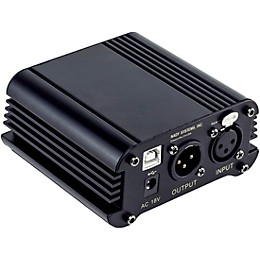 Open Box Nady SMPS-USB Phantom Power Supply and USB Audio Interface Level 1