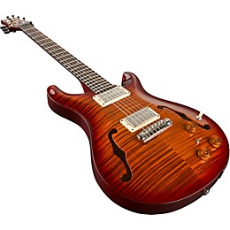 PRS Hollowbody II Electric Guitar Dark Cherry Wrap East Indian Rosewood Fretboard