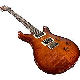 PRS Custom 24 Doublecut Electric Guitar With Wide Thin Neck, 5-Way Rotary Switch and Nickel Hardware Violin Amber Sunburst East Indian Rosewood Fretboard