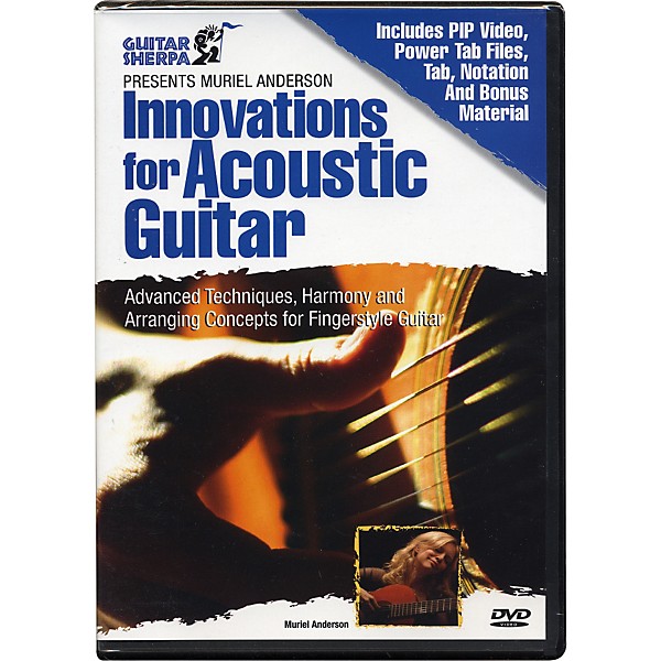 Music Sales Guitar Sherpa Presents Muriel Anderson: Innovations for Acoustic Guitar (DVD)