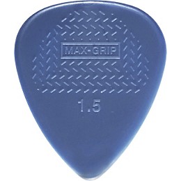 Dunlop Nylon Max Grip Guitar Picks - 12-Pack 1.5 mm