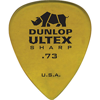 Dunlop Ultex Sharp Picks 6 Pack 0.73 Mm for sale